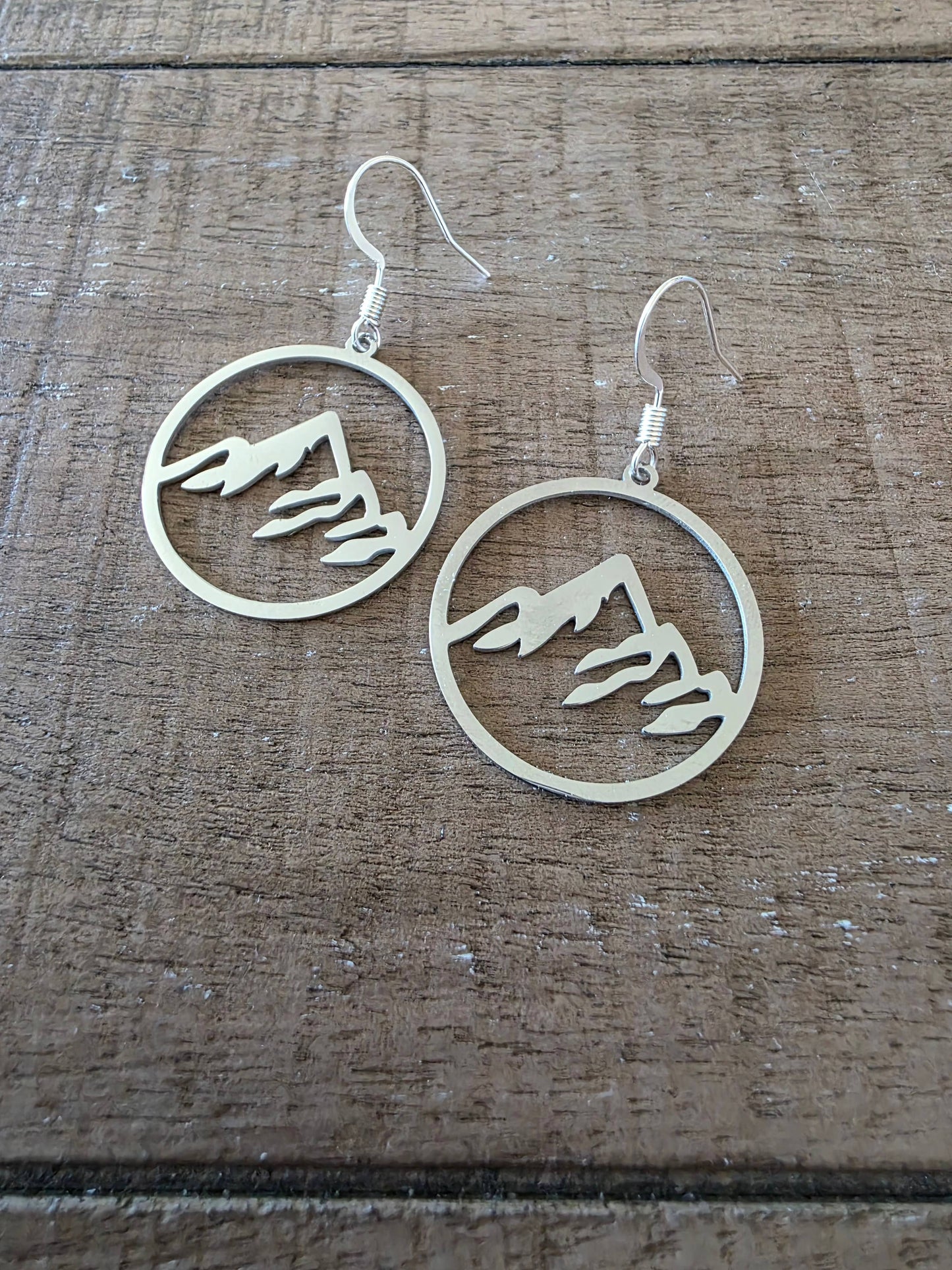 Moving Mountains Hoop Earrings