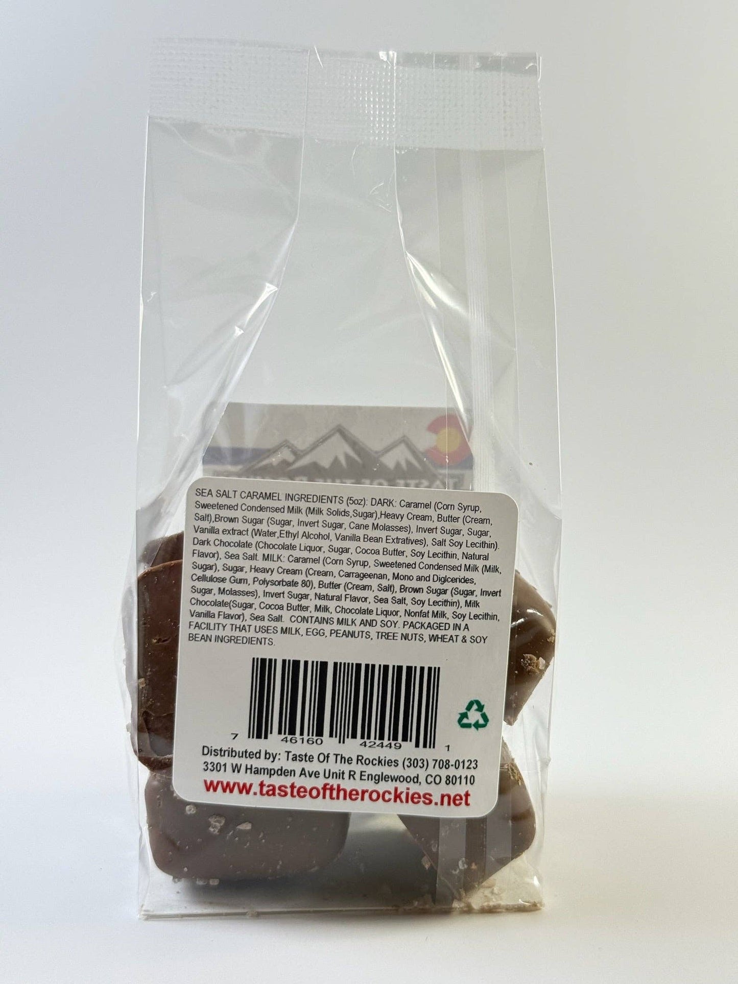 Milk and Dark Chocolate Sea Salt Caramels