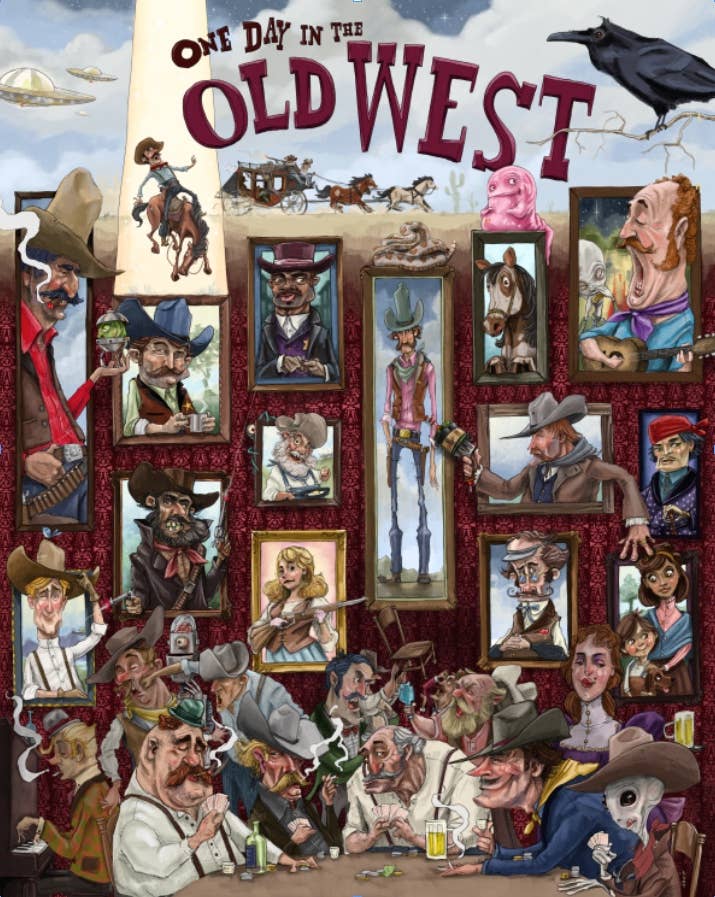 One Day in the Old West | 1000 PC Puzzle
