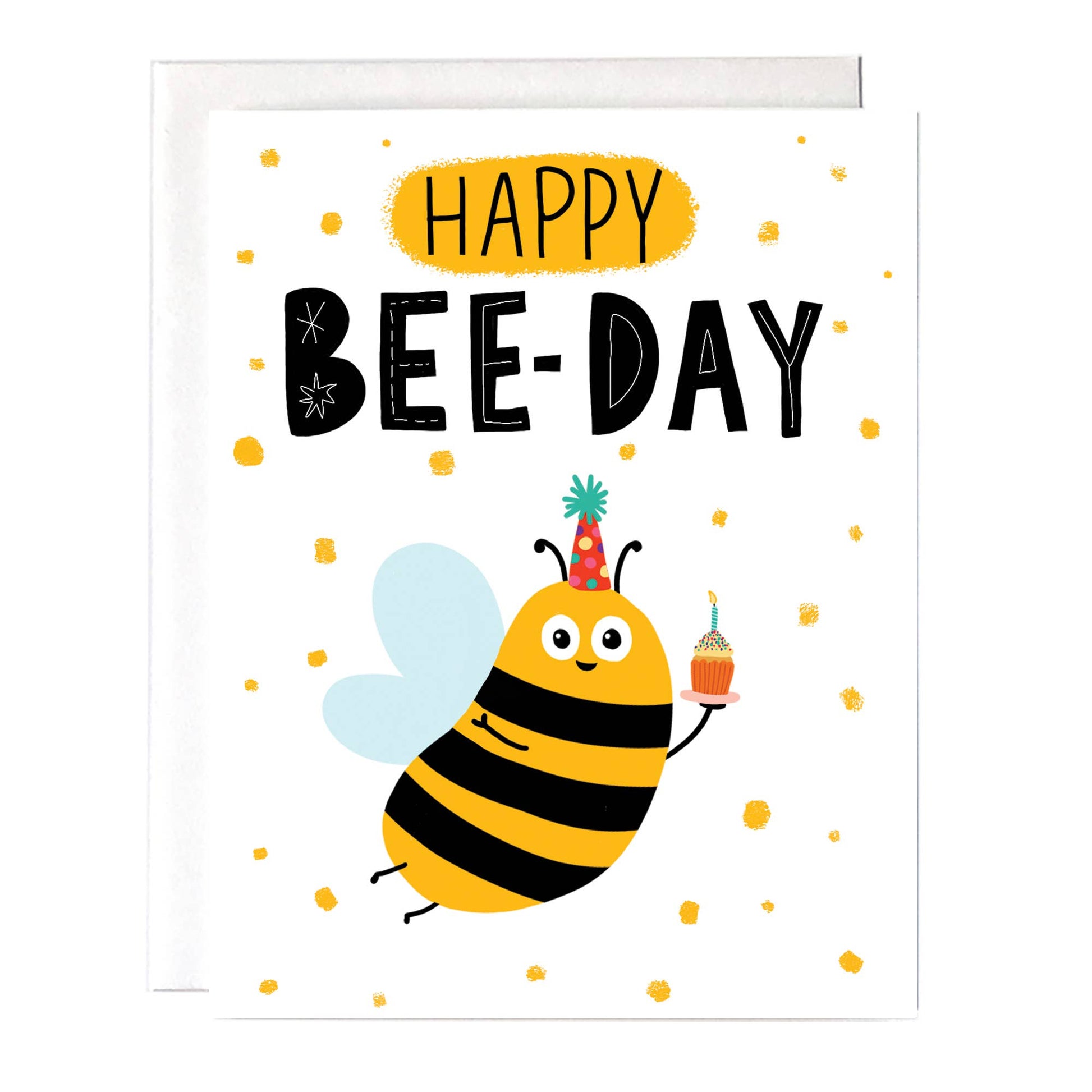 Happy BEE-day Birthday Card - The Localist