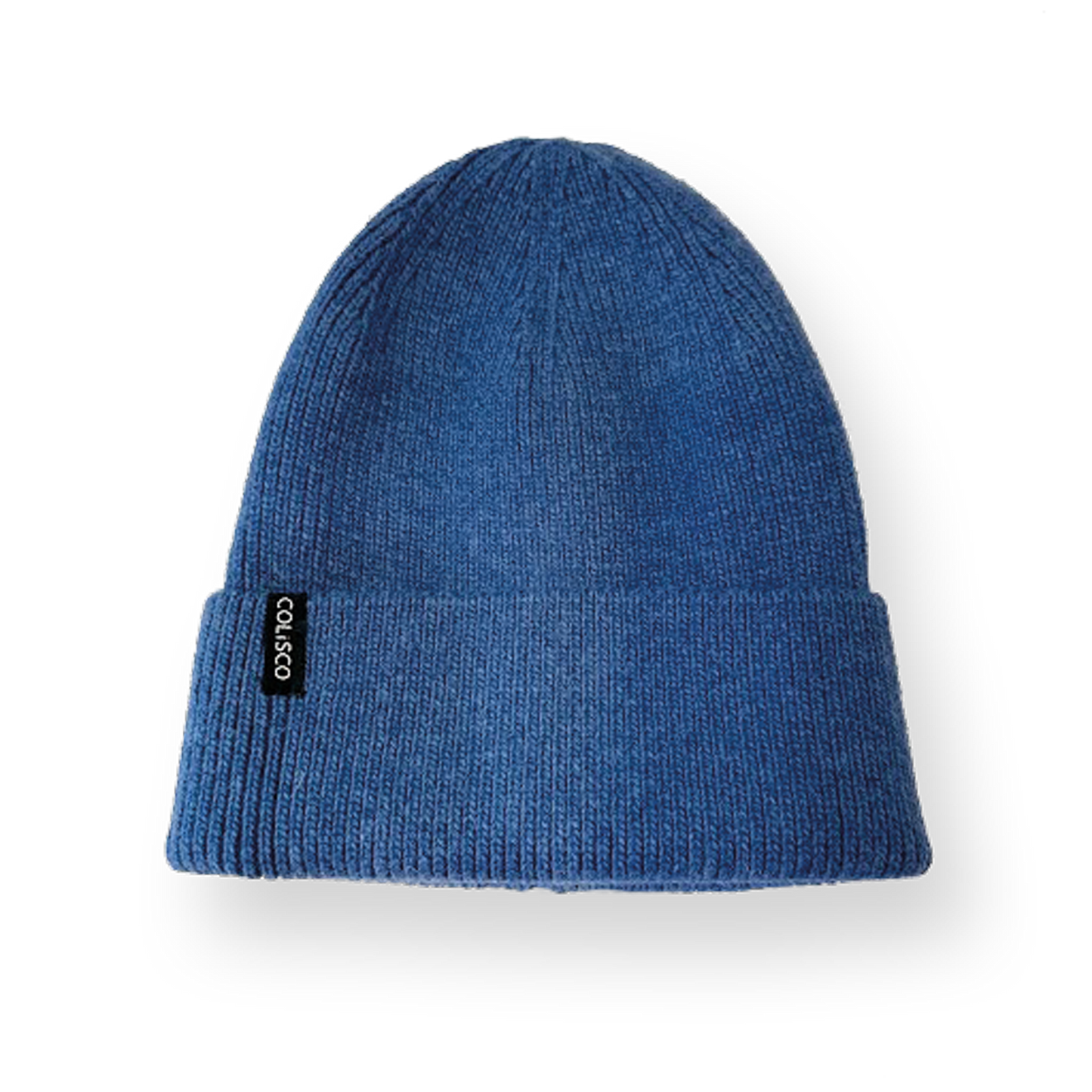 COLISCO Cuff beanies, Winter Beanies for Women (Blue)