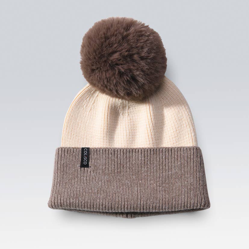 Pom Pom Beanie Hat, Soft Warm Winter Beanies for Women