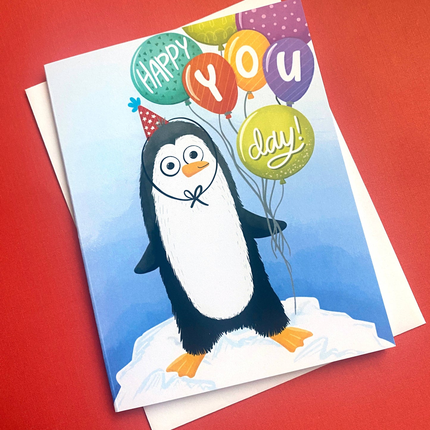 Penguin Birthday Card