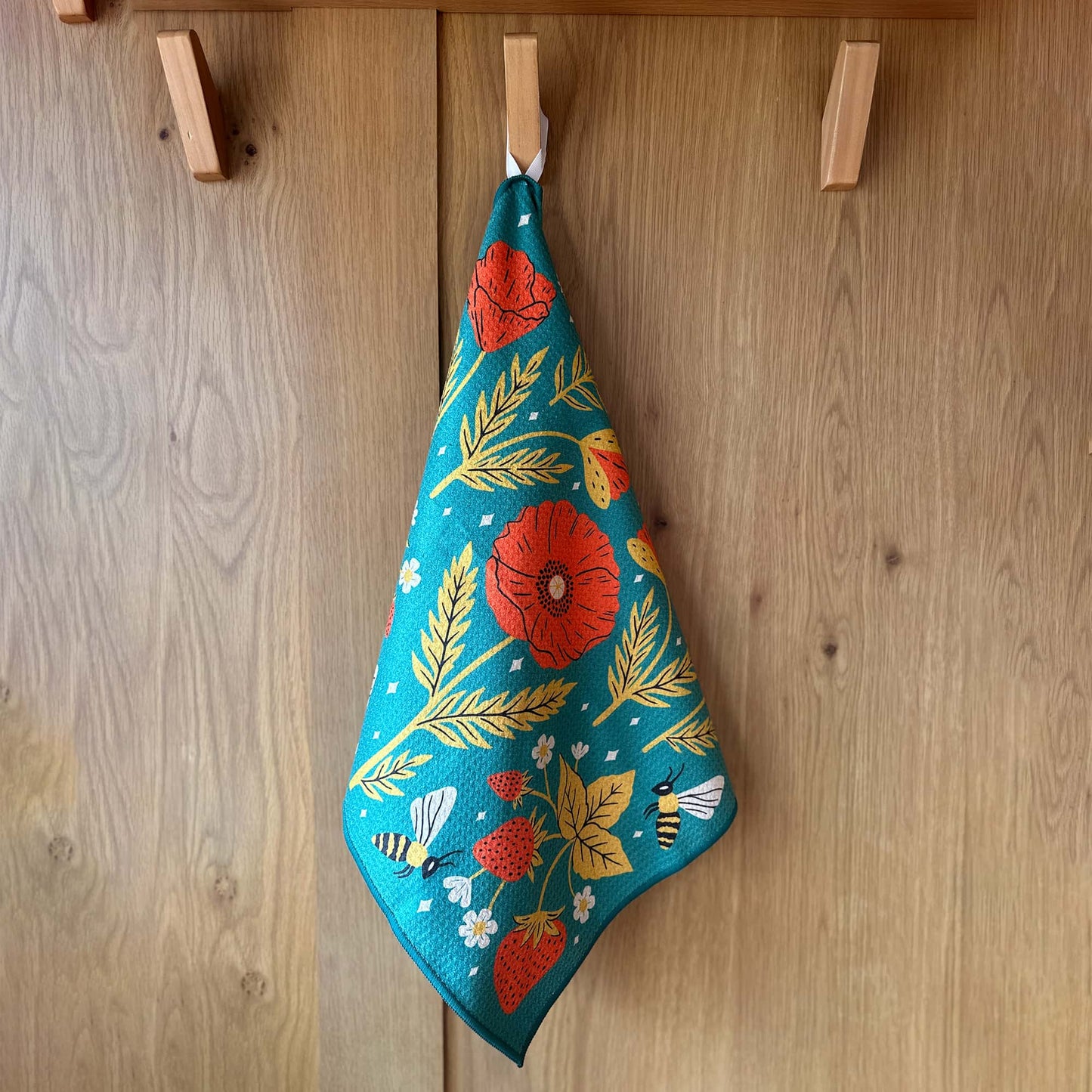 Kitchen Tea Towel Quick Dry-Garden Buzz