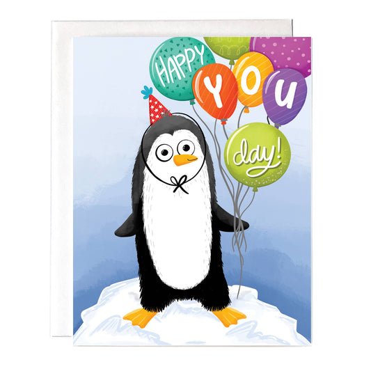 Penguin Birthday Card