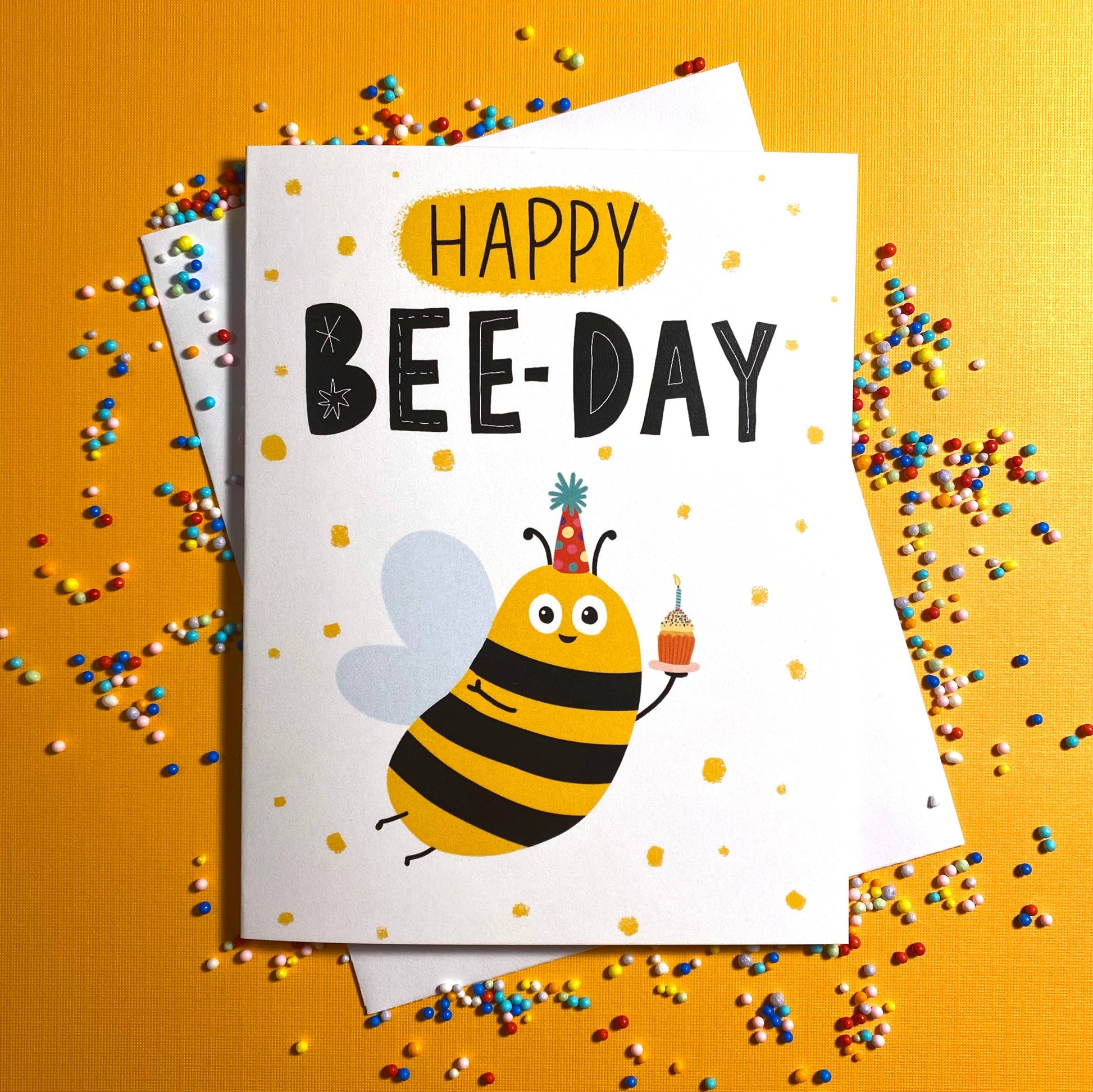 Happy BEE-day Birthday Card - The Localist