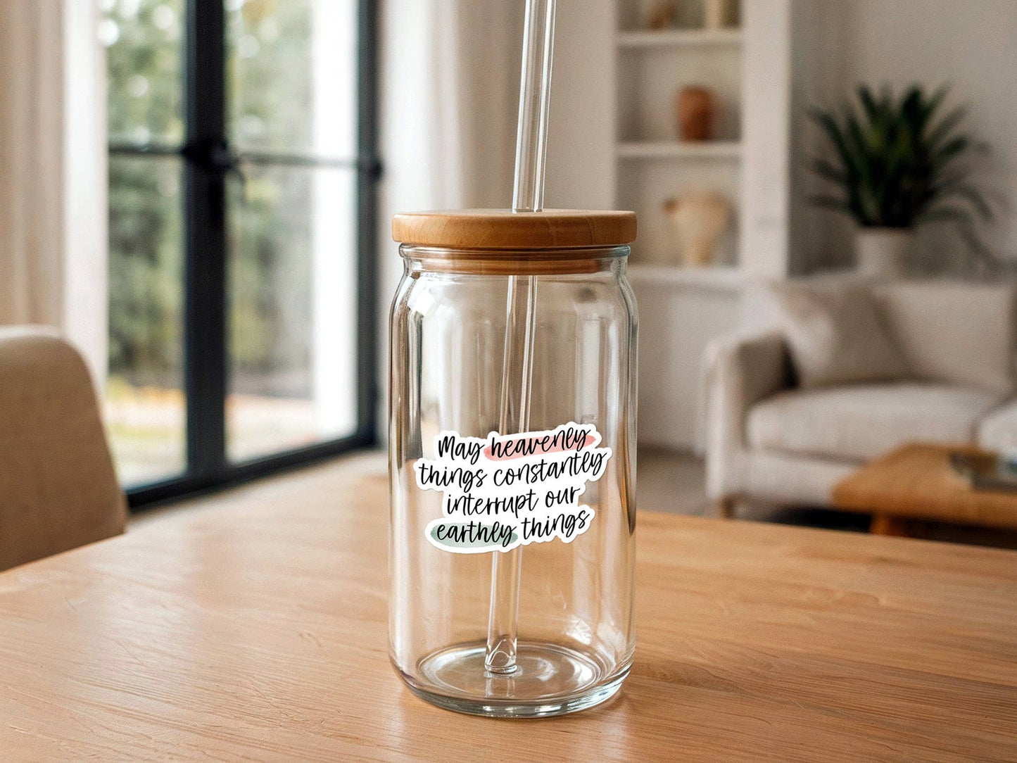 Welcome Heavenly Interruptions Sticker | Christian Sticker