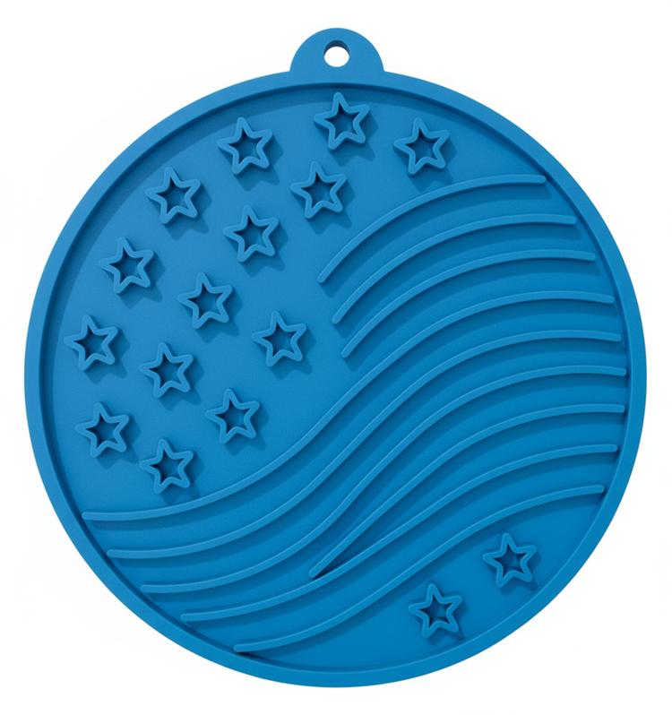 USA-K9 Stars and Stripes Design eMat with Suction Cups