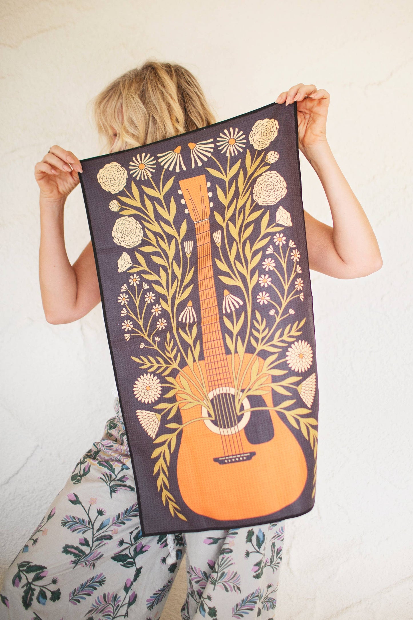 Kitchen Tea Towel Quick Dry-Dinner Music