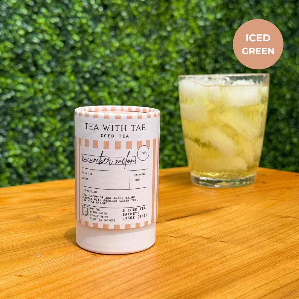 Cucumber Melon Green Iced Mini Tea Tube