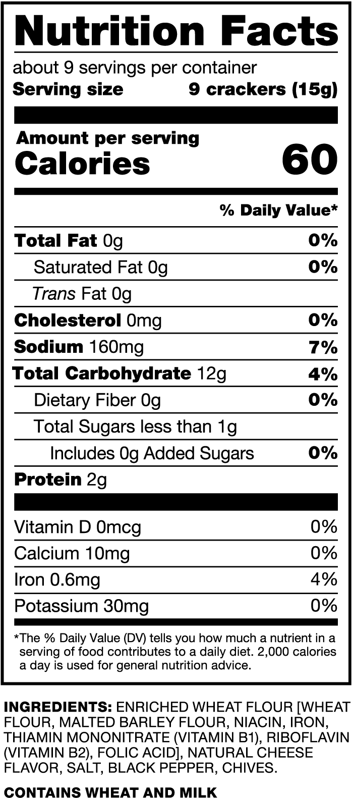 Cracked Pepper Crisps- Entertaining Cracker- 12CT