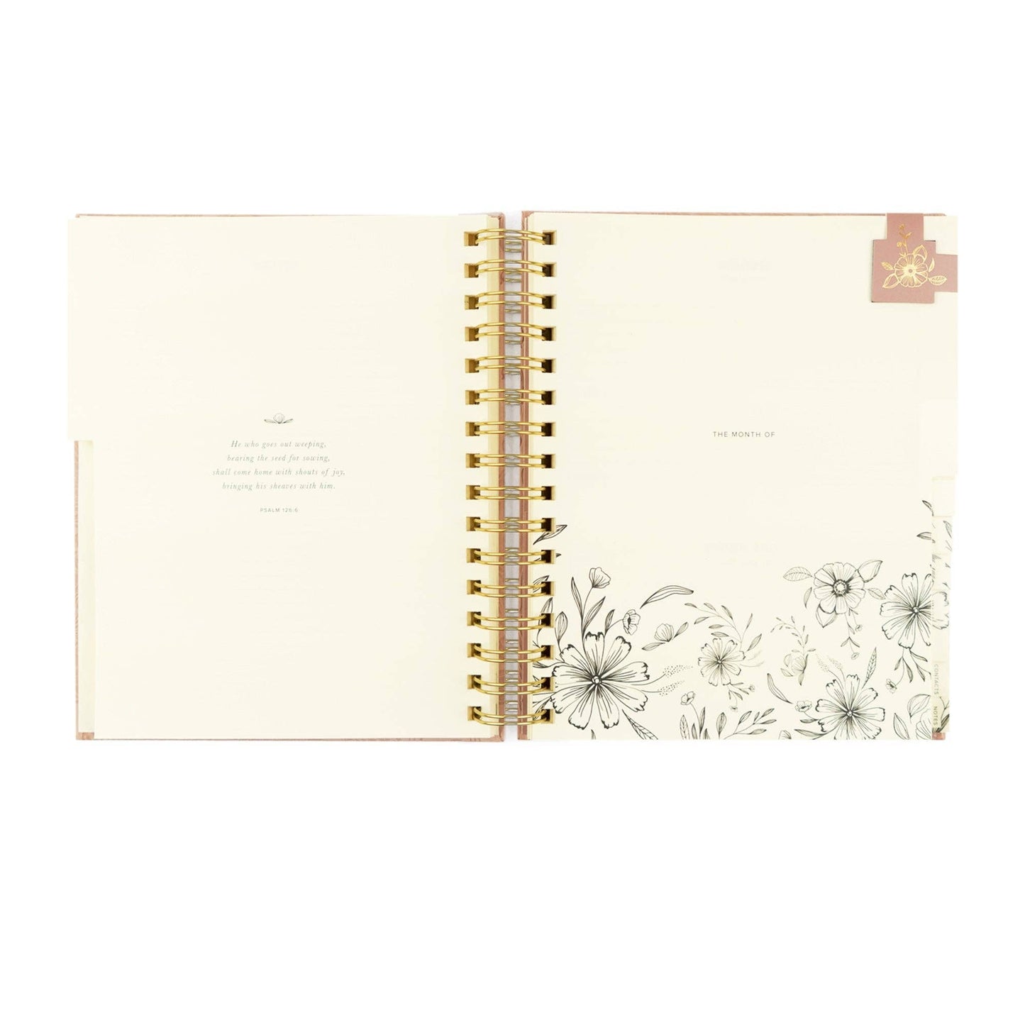 12-Month Undated Planner: Sonora Design, Spiral