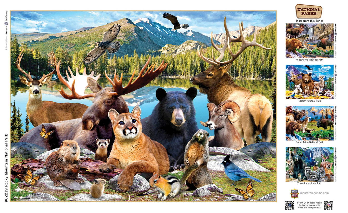 Rocky Mountain National Park 500 Piece Puzzle