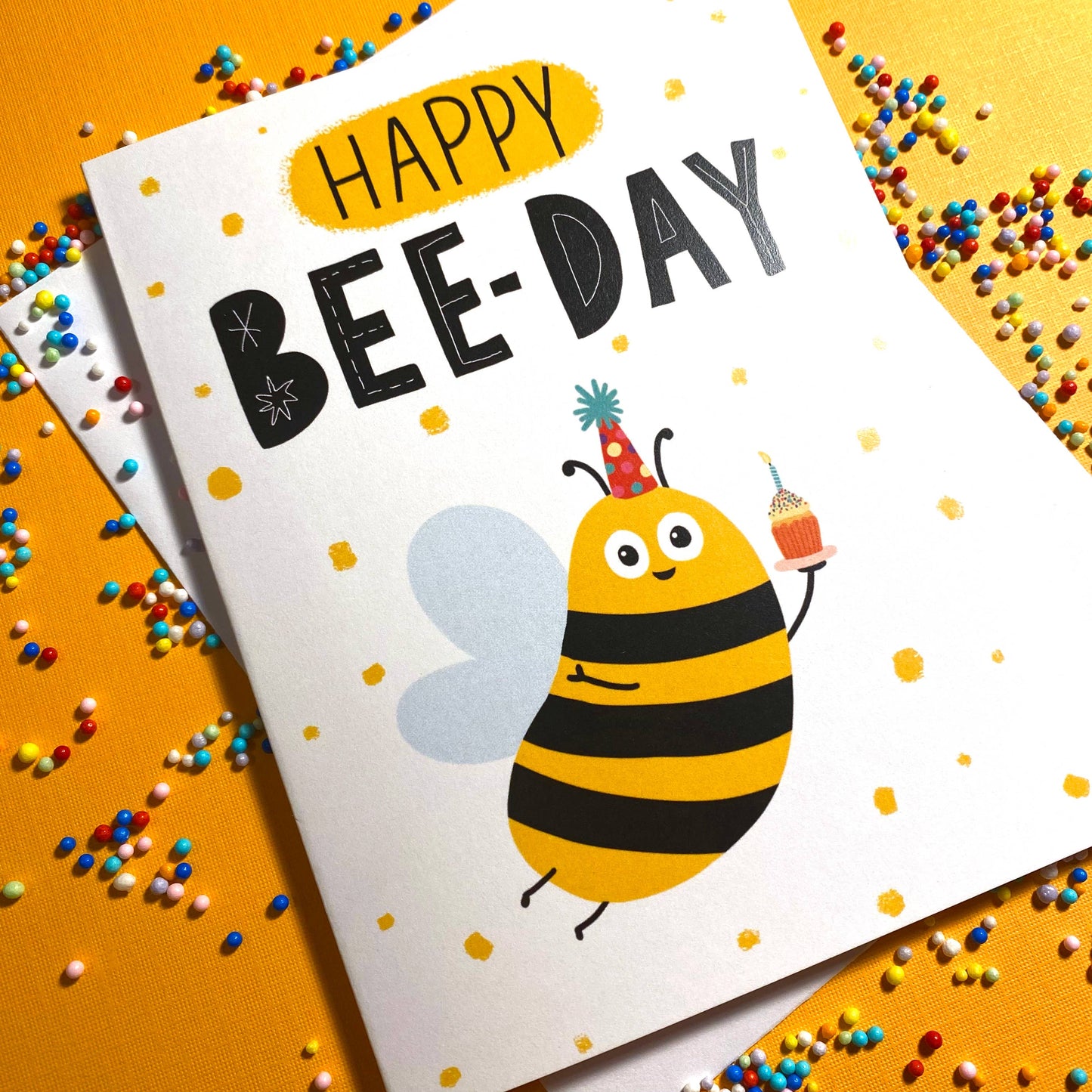 Happy BEE-day Birthday Card - The Localist