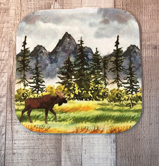 Moose Meadows  Pot Holder
