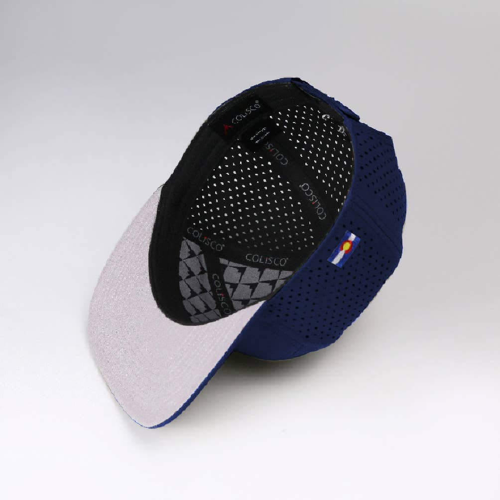 Colisco Unisex Colorado 14ers Performance Cap, Navy