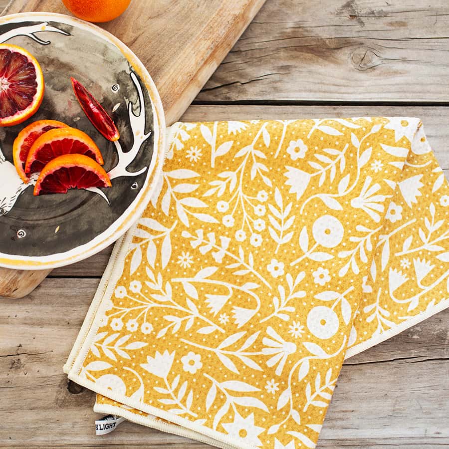 Kitchen Tea Towel Quick Dry-Meadow Flowers