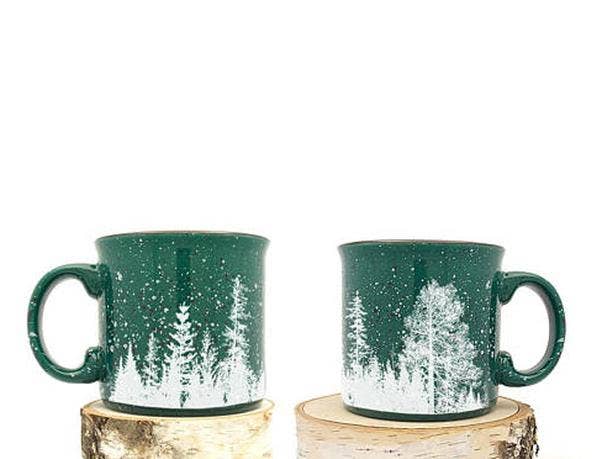 Forest Landscape Ceramic Coffee Mug