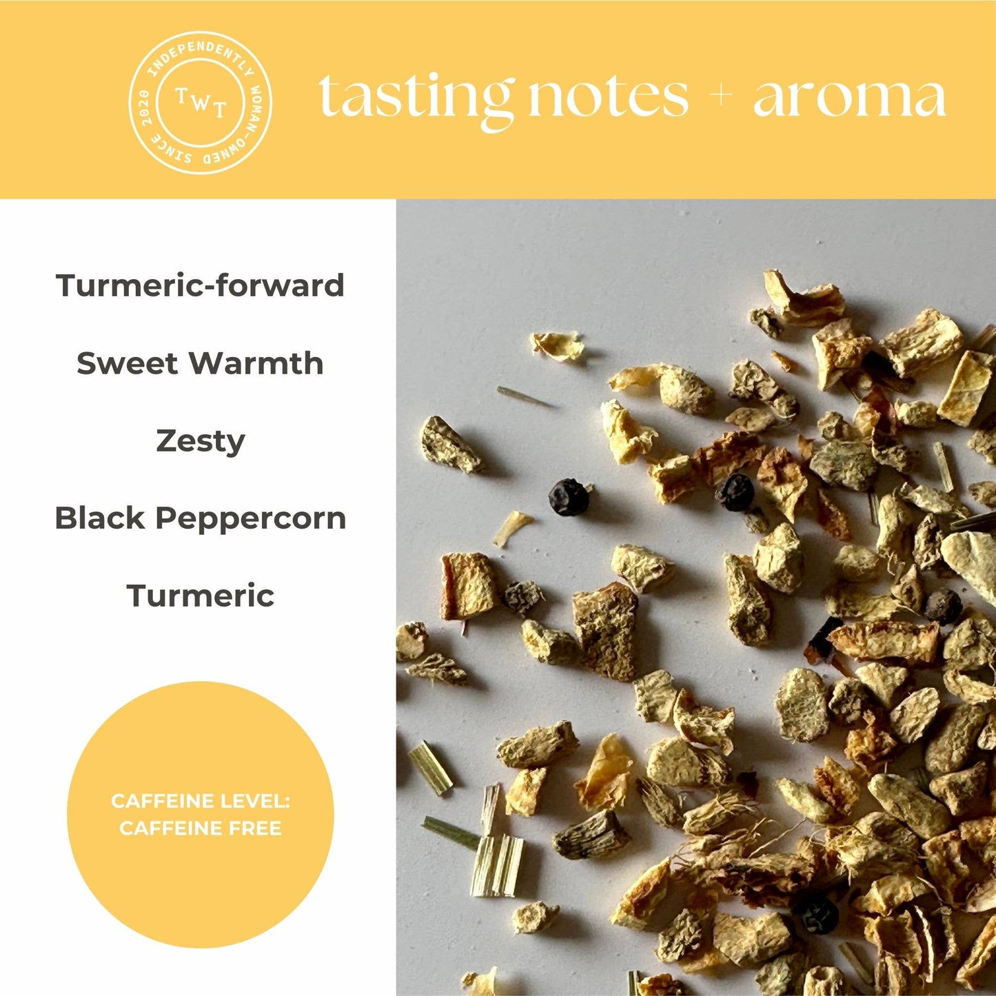 Turmeric Ginger Mini Tea Tube