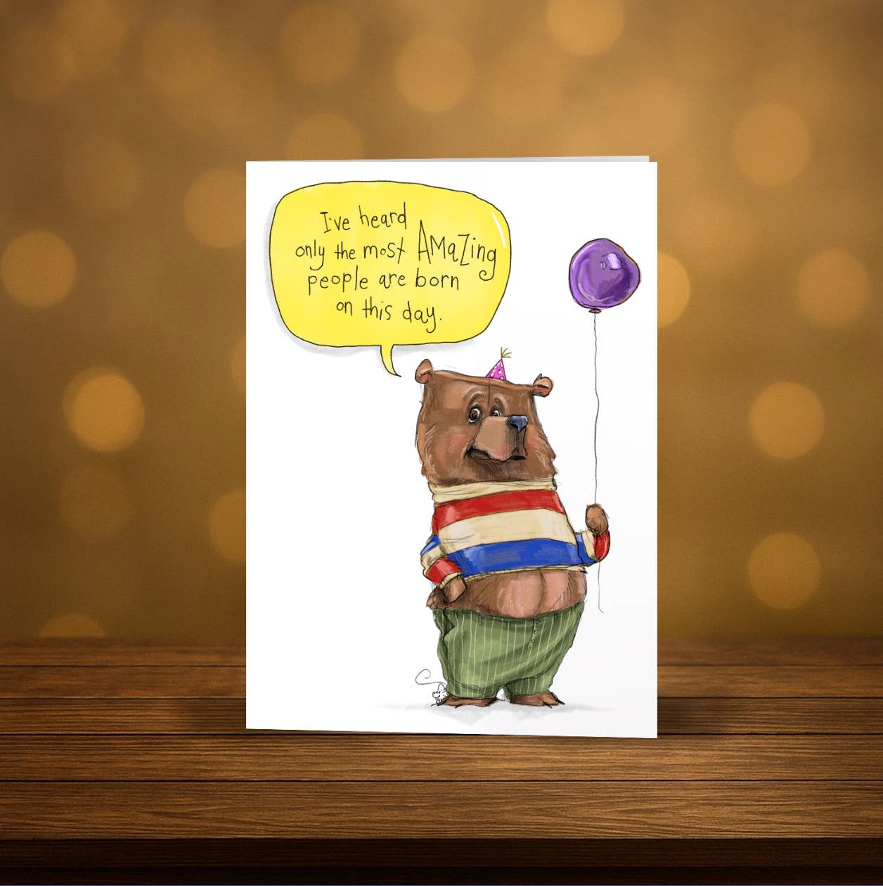 Amazing People Greeting Card