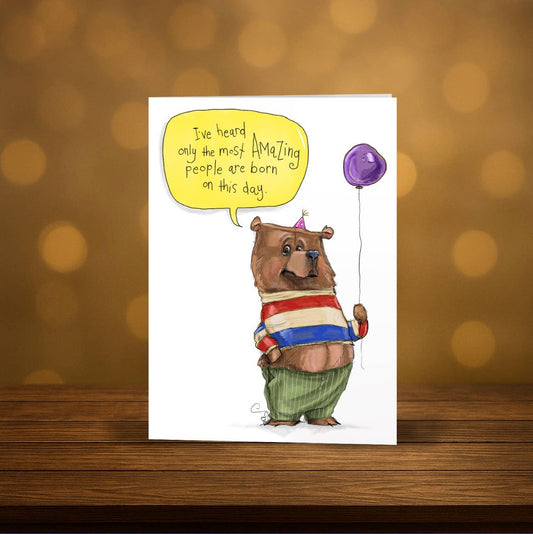 Amazing People Greeting Card