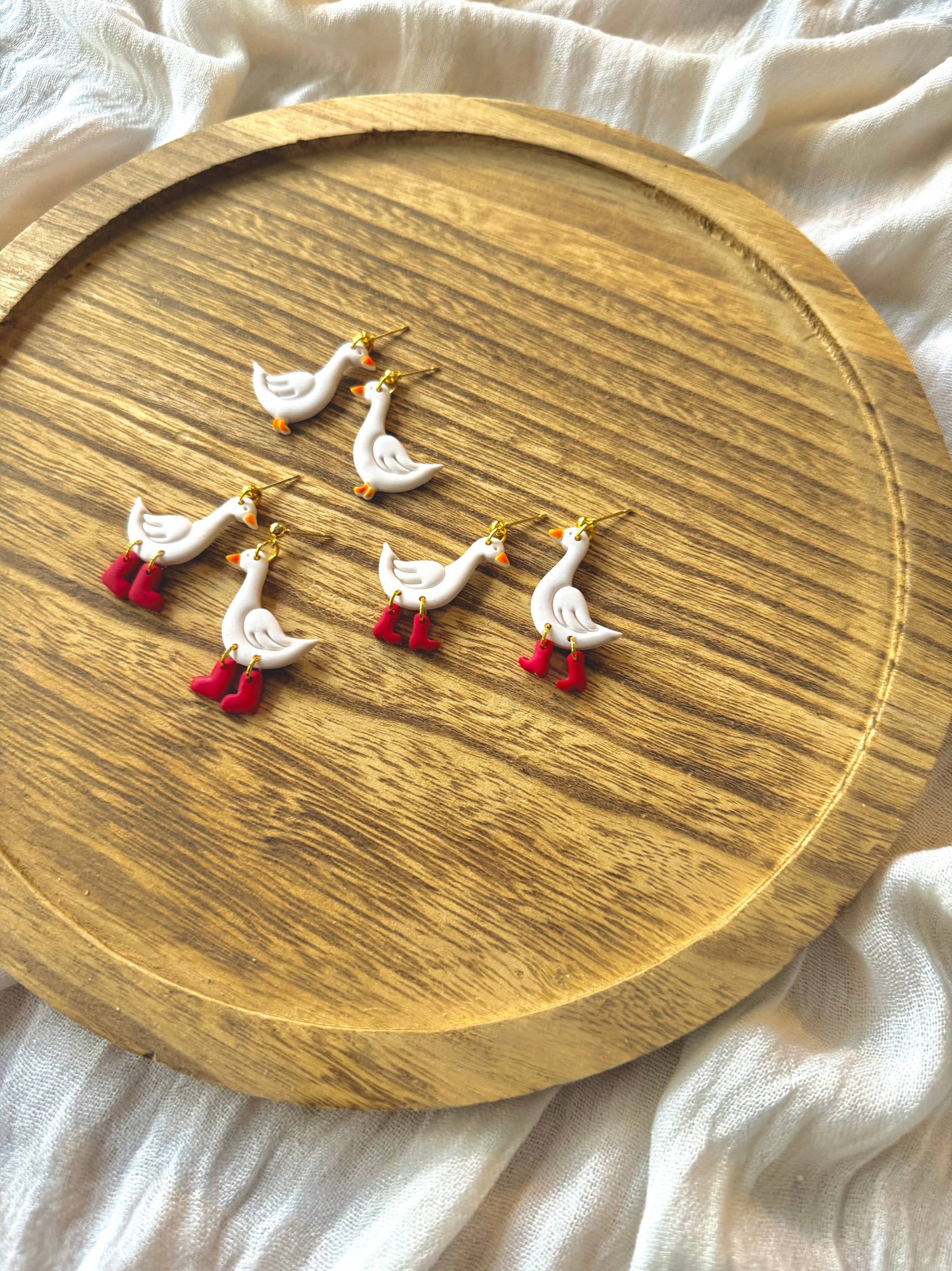 Goose Earrings