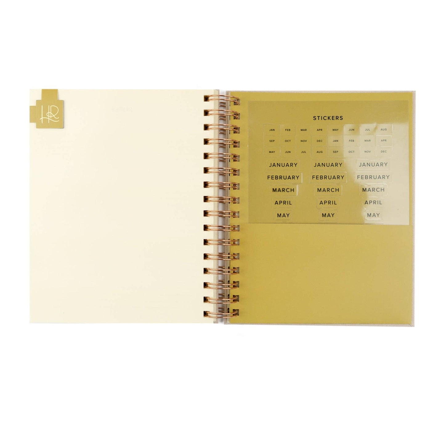 12-Month Undated Planner: Magnolia Springs Design
