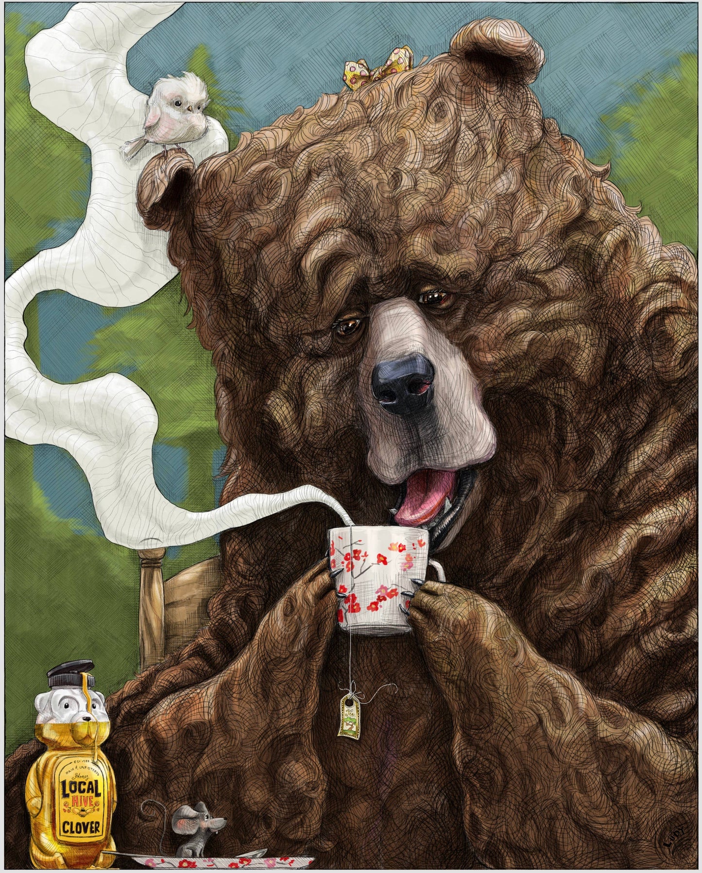 Tea Time is Me Time | Greeting Card