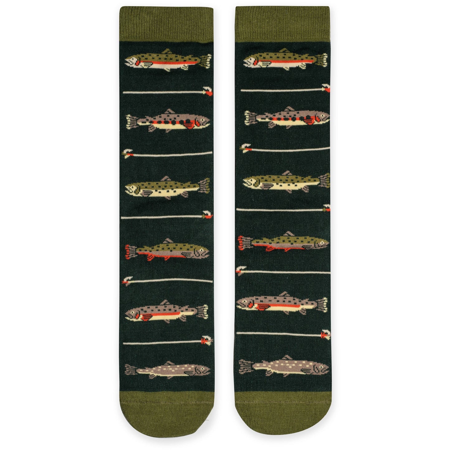 Keepin' It Reel Funny Fishing Socks Gift for Men Accessory