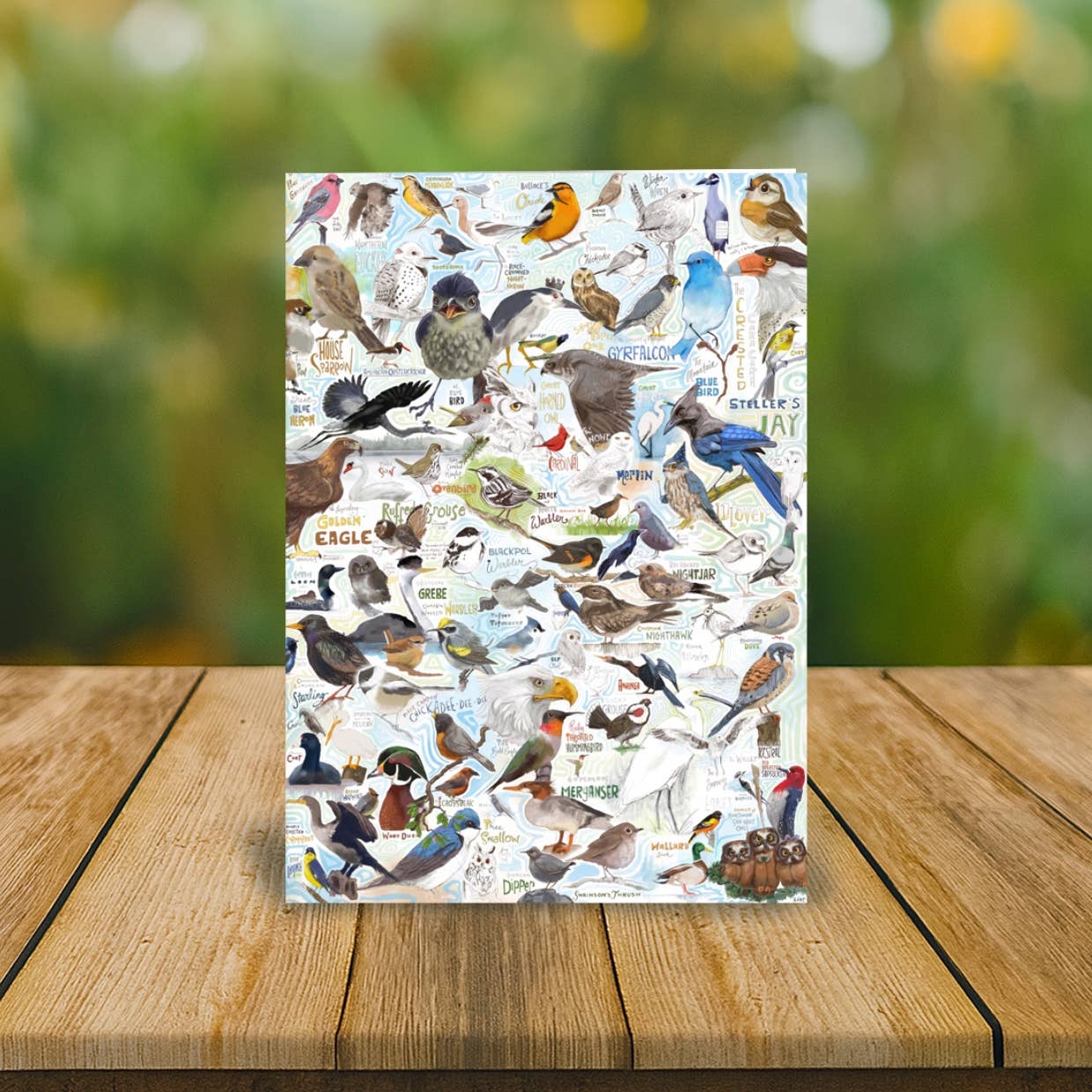 Birdie's Birds | Greeting Card