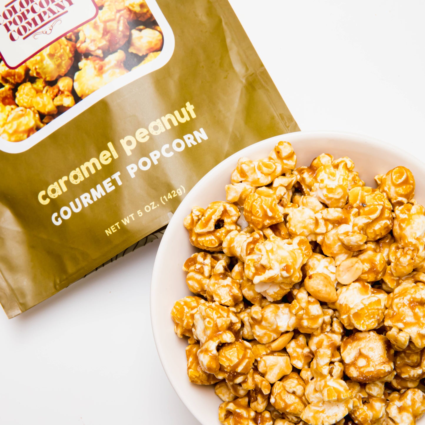 Caramel with Peanuts Popcorn