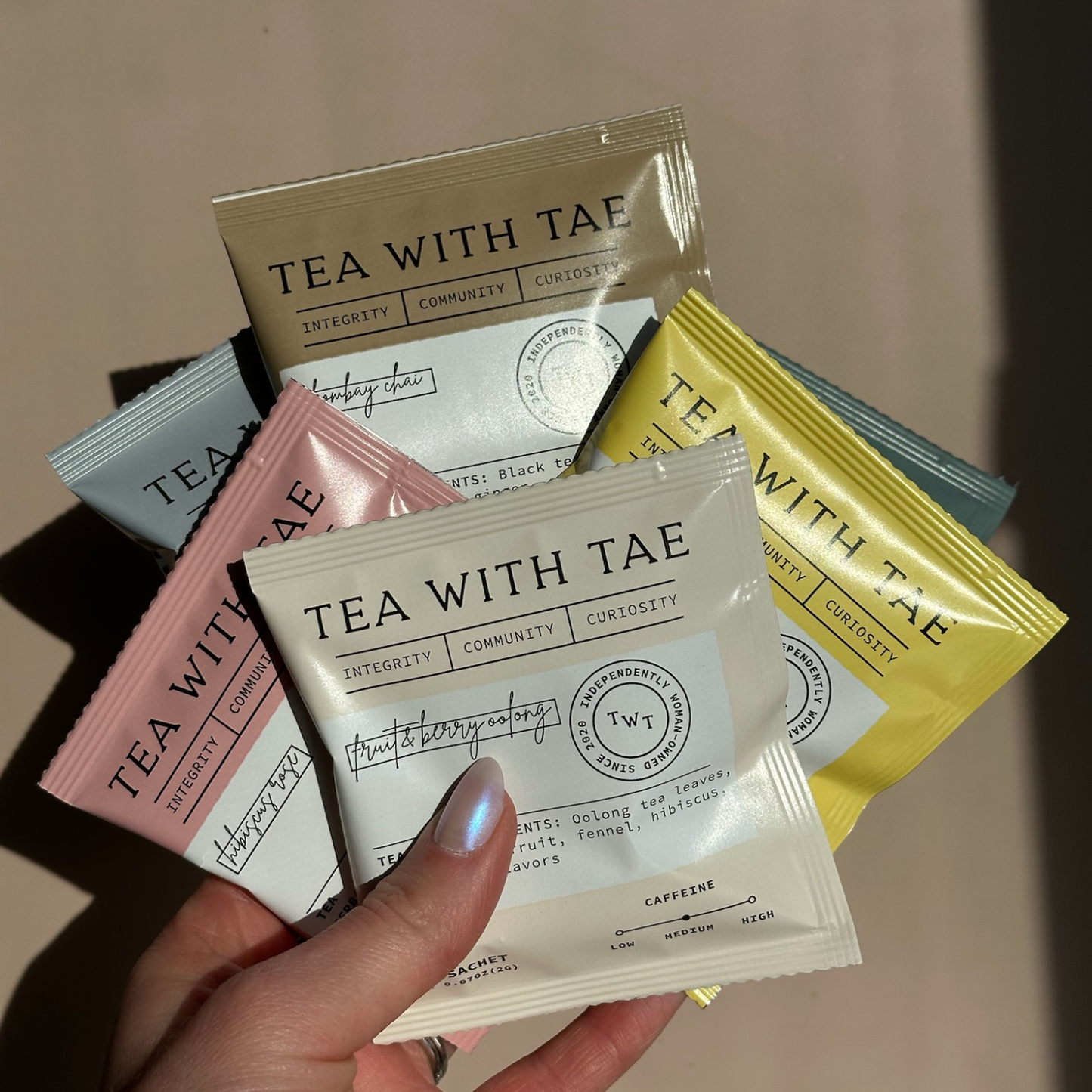 🎄 Winter Bliss Holiday Tea - Individually Wrapped Tea Bag