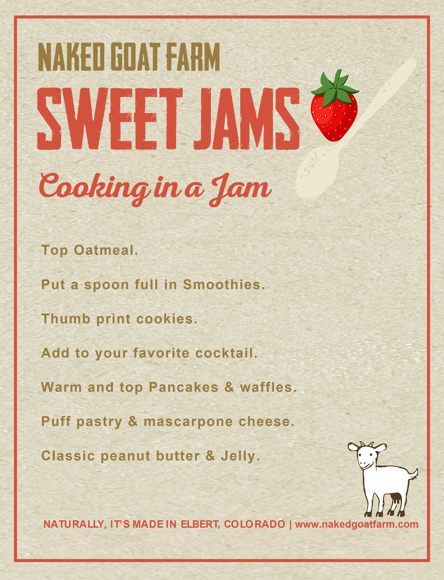 Jam Strawberry Margarita