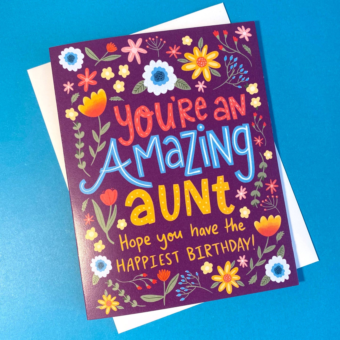 Aunt Birthday Card