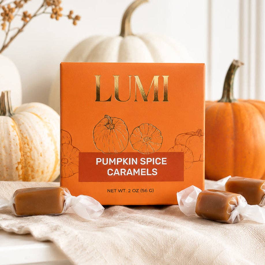 Pumpkin Spice Caramels