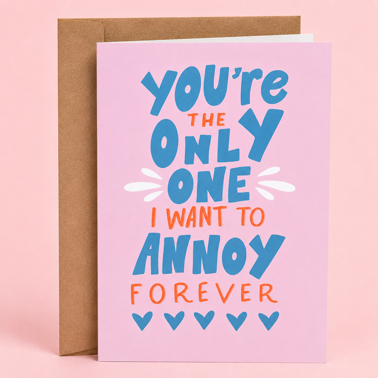Annoy You Forever-Greeting Card