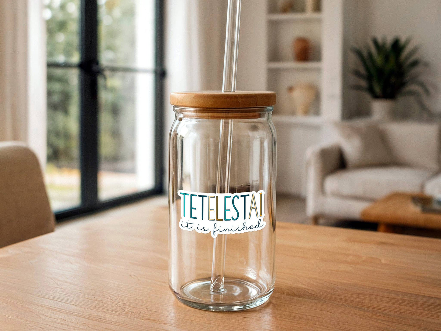Tetelestai - It Is Finished | Vinyl Christian Sticker