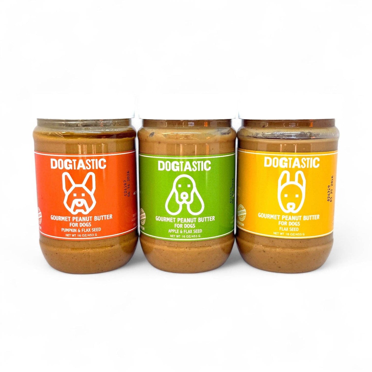 Dogtastic Gourmet Peanut Butter for Dogs - Flax Seed - The Localist