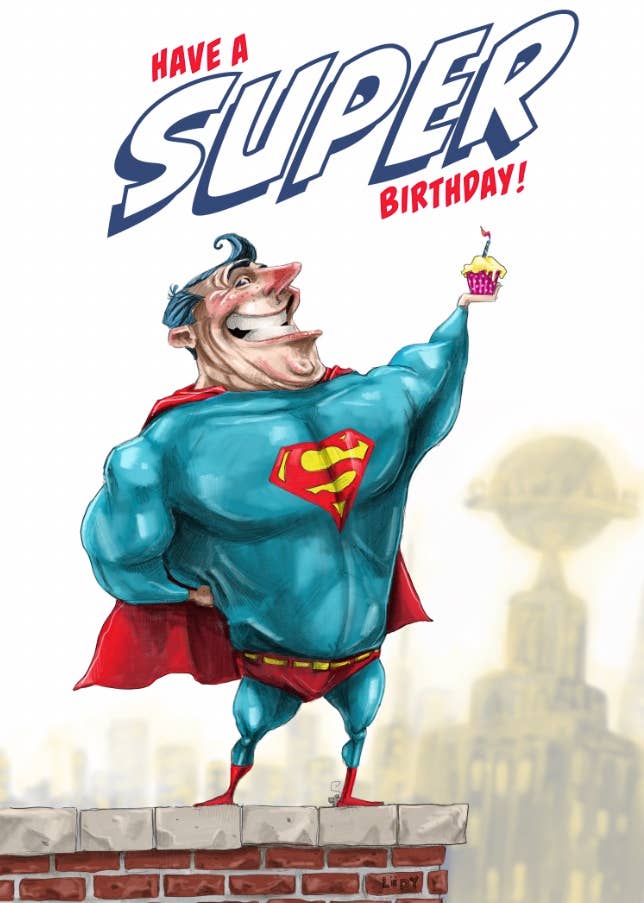 Super Birthday | Birthday Greeting Card