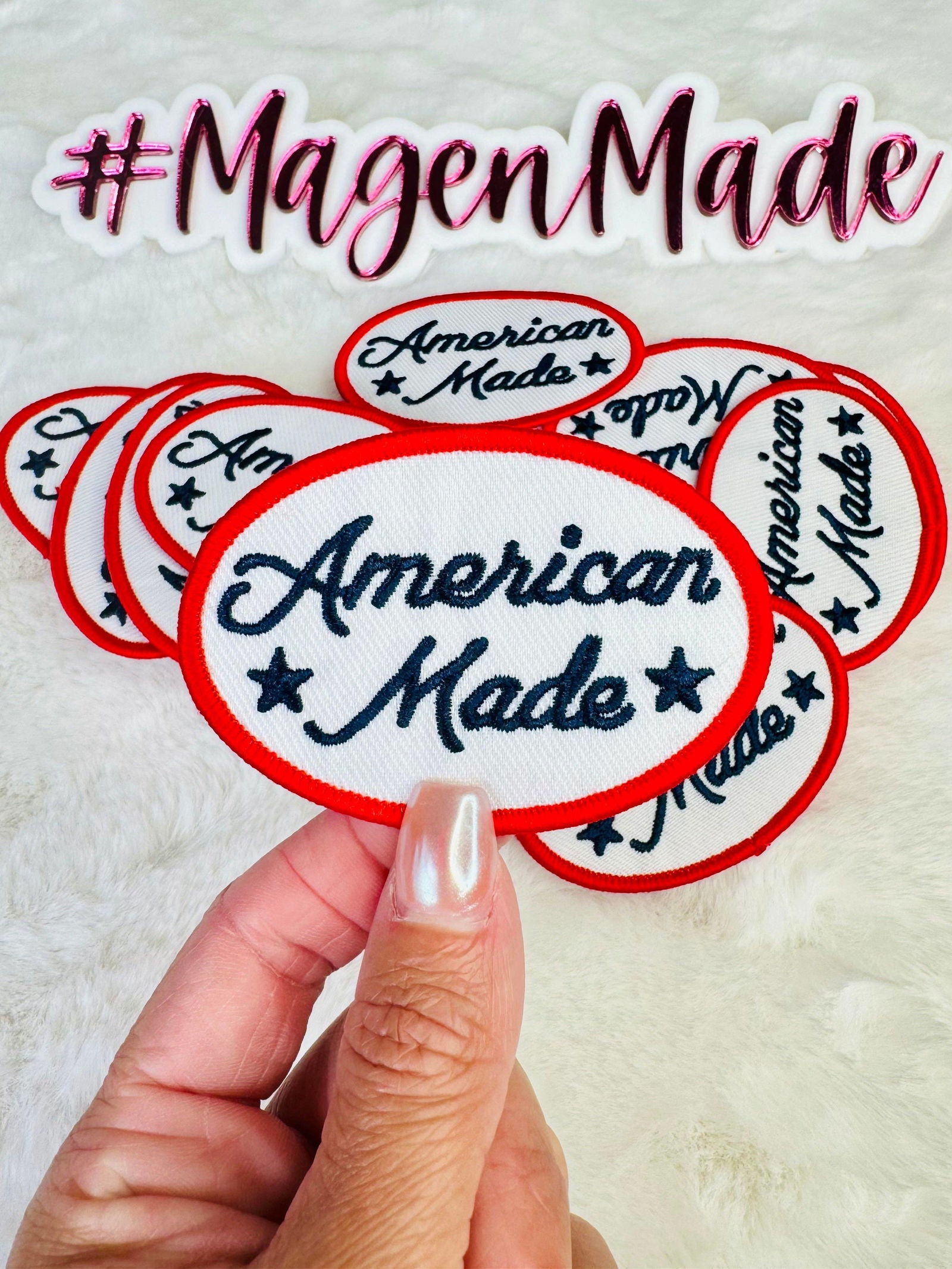 American Made Embroidered Patch - The Localist