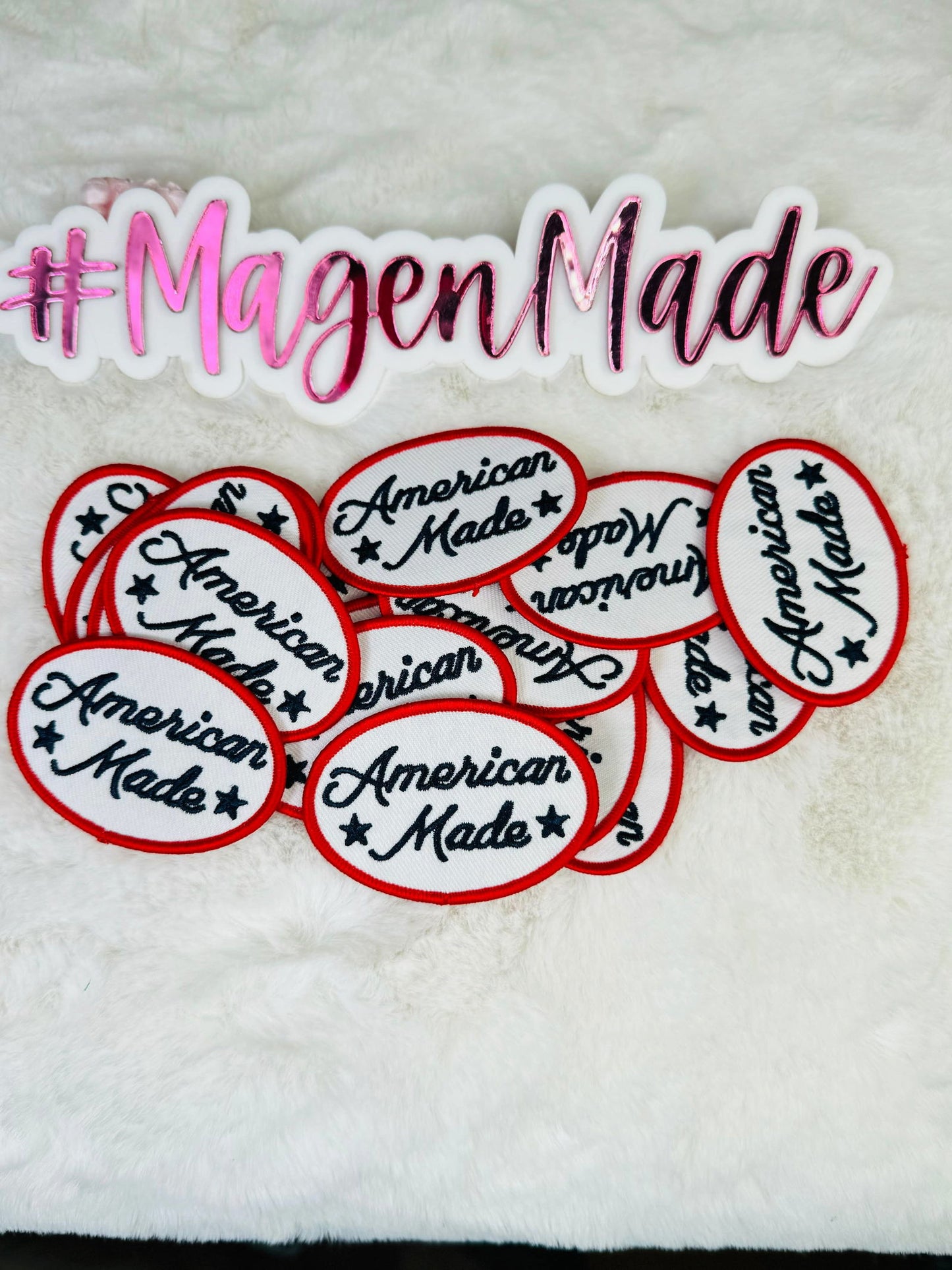 American Made Embroidered Patch - The Localist