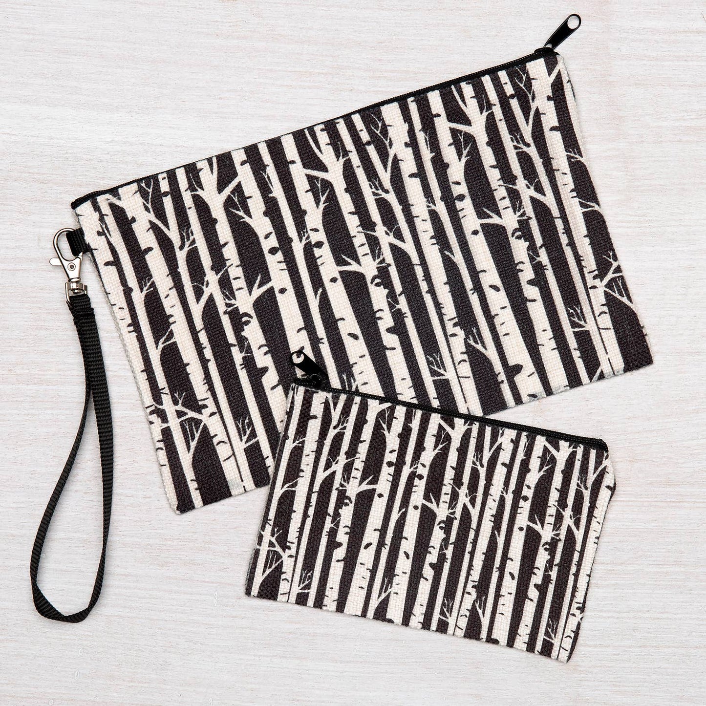 Birch Trees Zipper Pouch - The Localist