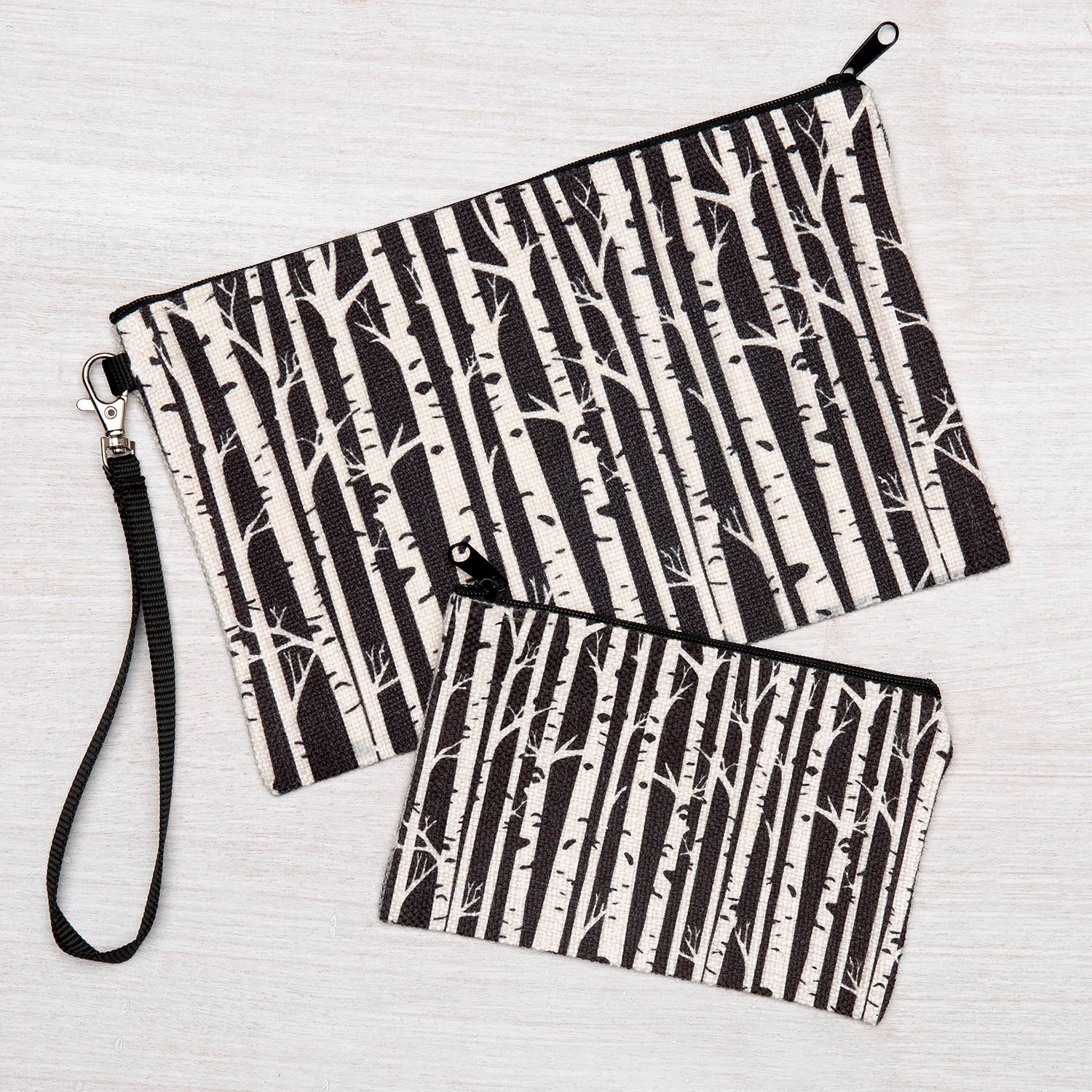 Birch Trees Zipper Pouch - The Localist