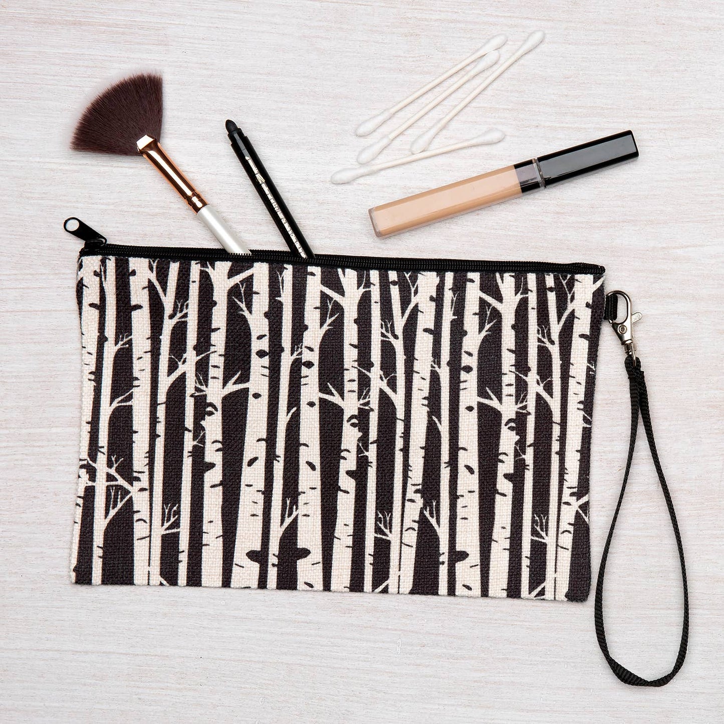 Birch Trees Zipper Pouch - The Localist
