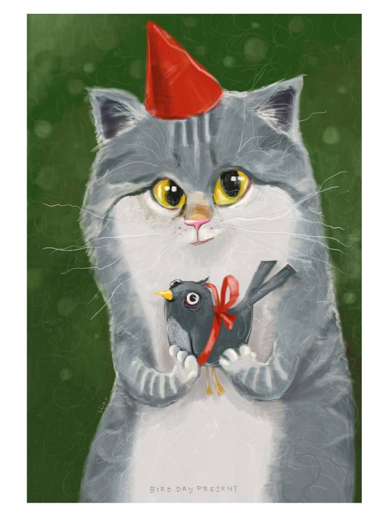 Bird Day Present | Greeting Card  - The Localist