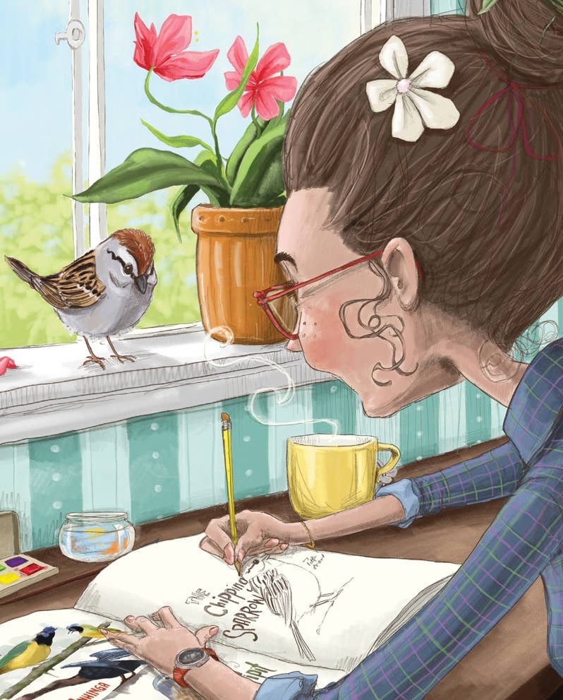 Birdie's Field Guide Picture Book / Signed by Mark Ludy - The Localist