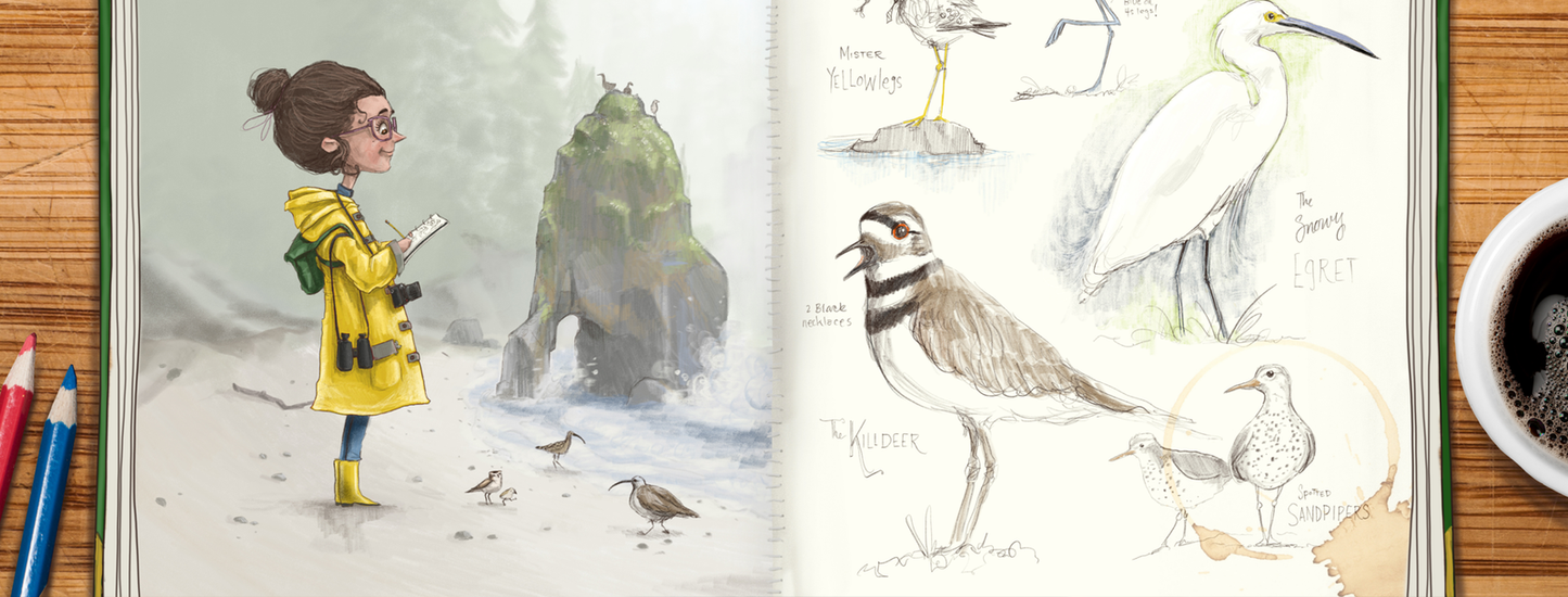 Birdie's Field Guide Picture Book / Signed by Mark Ludy - The Localist
