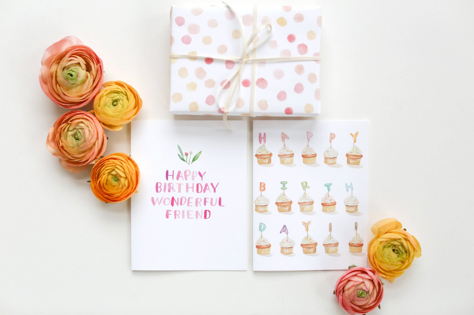 Birthday Cupcakes Greeting Card - The Localist