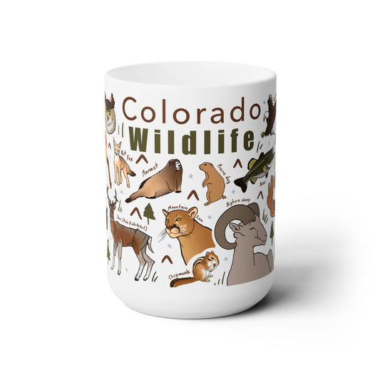 Colorado Wildlife Mug 15 oz