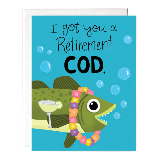 Cod Retirement Card - The Localist